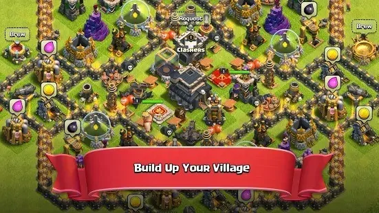 Clash of Clan Mod apk Build your village