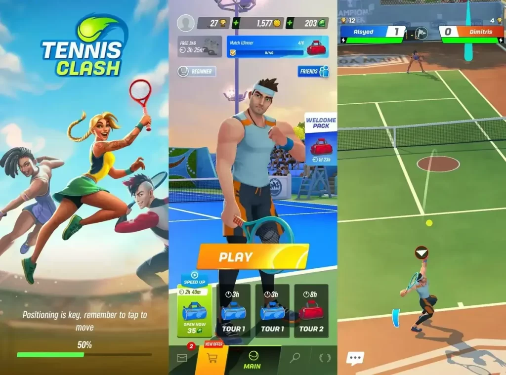 Tennis Clash MOD APK 