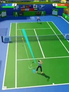 Tennis Clash MOD APK 3.25.0 (Unlimited Coins and Free Everything) 3