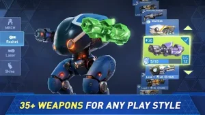 Mech Arena Mod Apk 2.17.00(Unlimited Money/Gems and Free Everything) 2