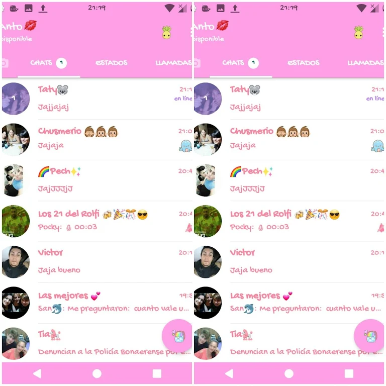 Pink WhatsApp Mod Apk