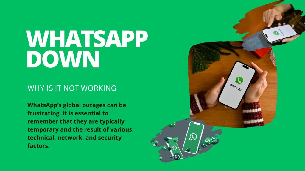 why whatsapp is not working